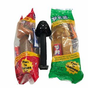 Pez Candy Dispensers Star Wars Vintage C-3PO Darth Vader Ewok Collectible